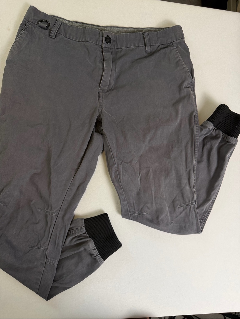 Kith Mercer Twill Jogger pants charcoal Gray Size 32 men’s $120 Retail